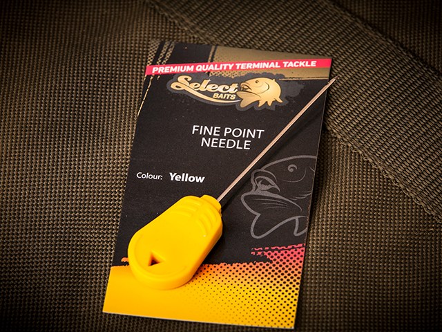 Croșetă Select Baits Fine Point Needle, Yellow