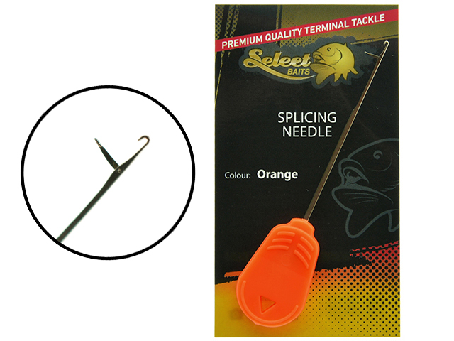 Croșetă Select Baits Splicing Needle, Orange