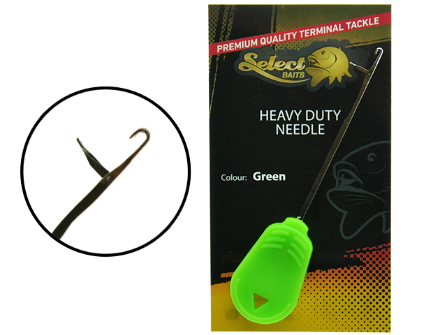 Croșetă Select Baits Heavy Duty Needle, Green