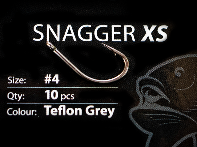 Cârlige Select Baits Snagger XS Hooks, Teflon Grey, Nr.2, 10buc/plic