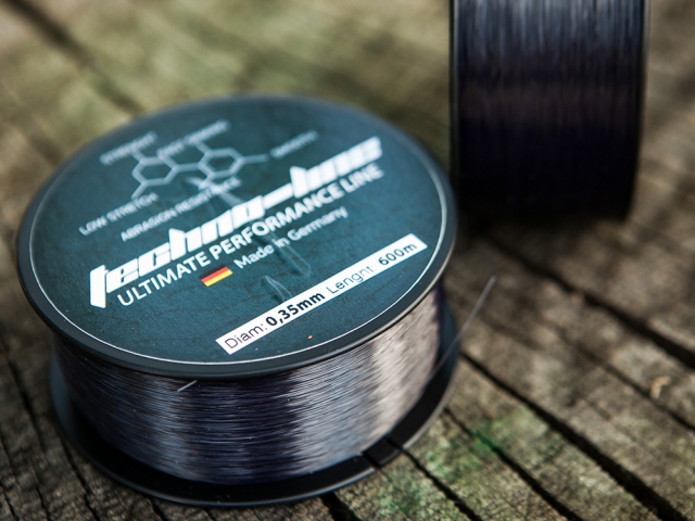 Fir monofilament Select Baits Techno-Line, Titan Grey, 0.30mm/7.6kg/600m
