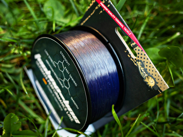 Fir monofilament Select Baits Techno-Line, Titan Grey, 0.30mm/7.6kg/600m
