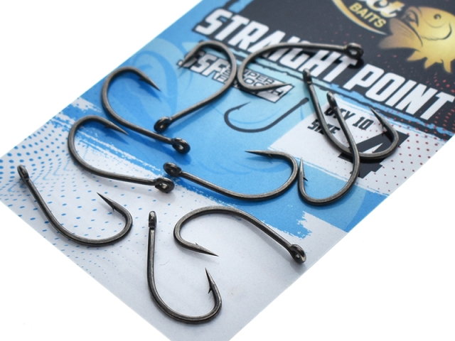 Cârlige Select Baits Straight Point SSF, Nr.6, 10buc/plic