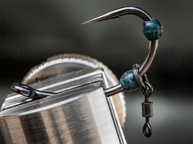 Micro-vârtej Select Baits Hook Ring Swivel, Matt Black, Nr.20, 10buc/plic