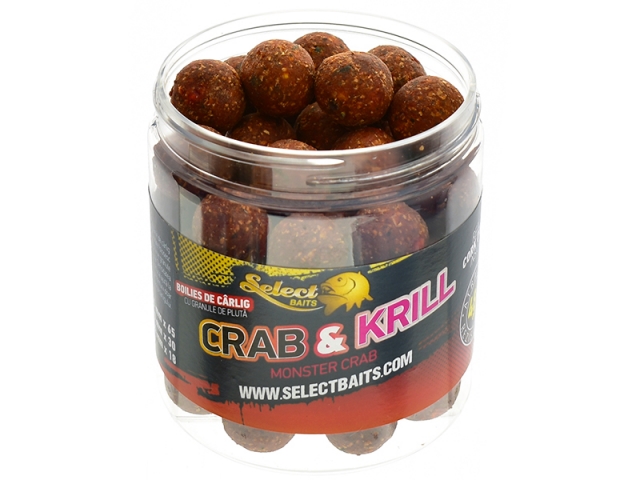 Boilies critic echilibrat Select Baits, Crab&Krill-Monster Crab, 20mm