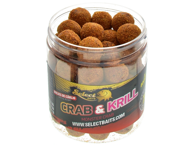 Boilies de cârlig special întărit Select Baits, Crab&Krill-Monster Crab, 20mm
