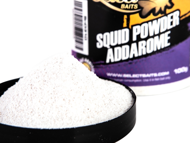 Aditiv pudră Select Baits Squid Powder Addarome, 100g