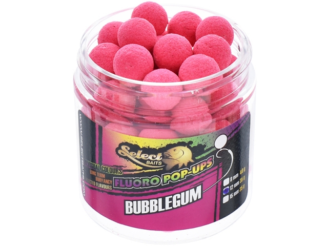 Pop-up Select Baits Fluoro, Bubblegum, 15mm/35g