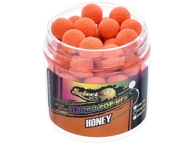 Pop-up Select Baits Fluoro, Honey, 15mm/35g