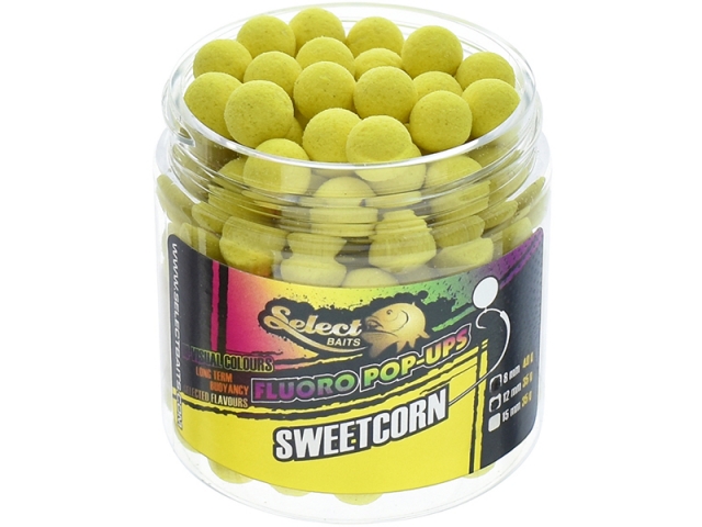 Micro pop-up Select Baits Fluoro, Sweetcorn, 8mm/40g