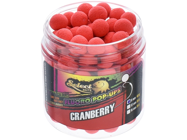 Micro pop-up Select Baits Fluoro, Cranberry, 8mm/40g