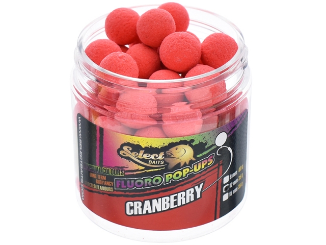 Pop-up Select Baits Fluoro, Cranberry, 15mm/35g