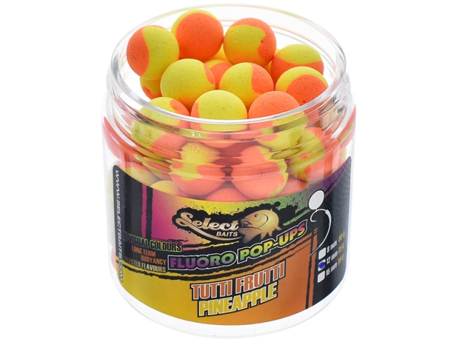 Pop-up Select Baits Fluoro, Tutti Frutti-Pineapple, 12mm/35g