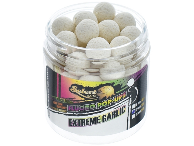 Pop-up Select Baits Fluoro, Extreme Garlic, 15mm/35g