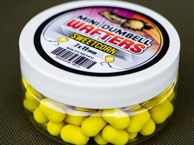 Mini dumbells critic echilibrate Select Baits Wafters, Sweetcorn, 7-11mm/45g