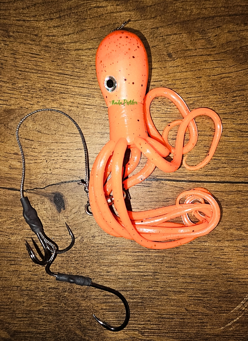 Teaser Țicu Fishing Octopus M2, 250g, Portocaliu