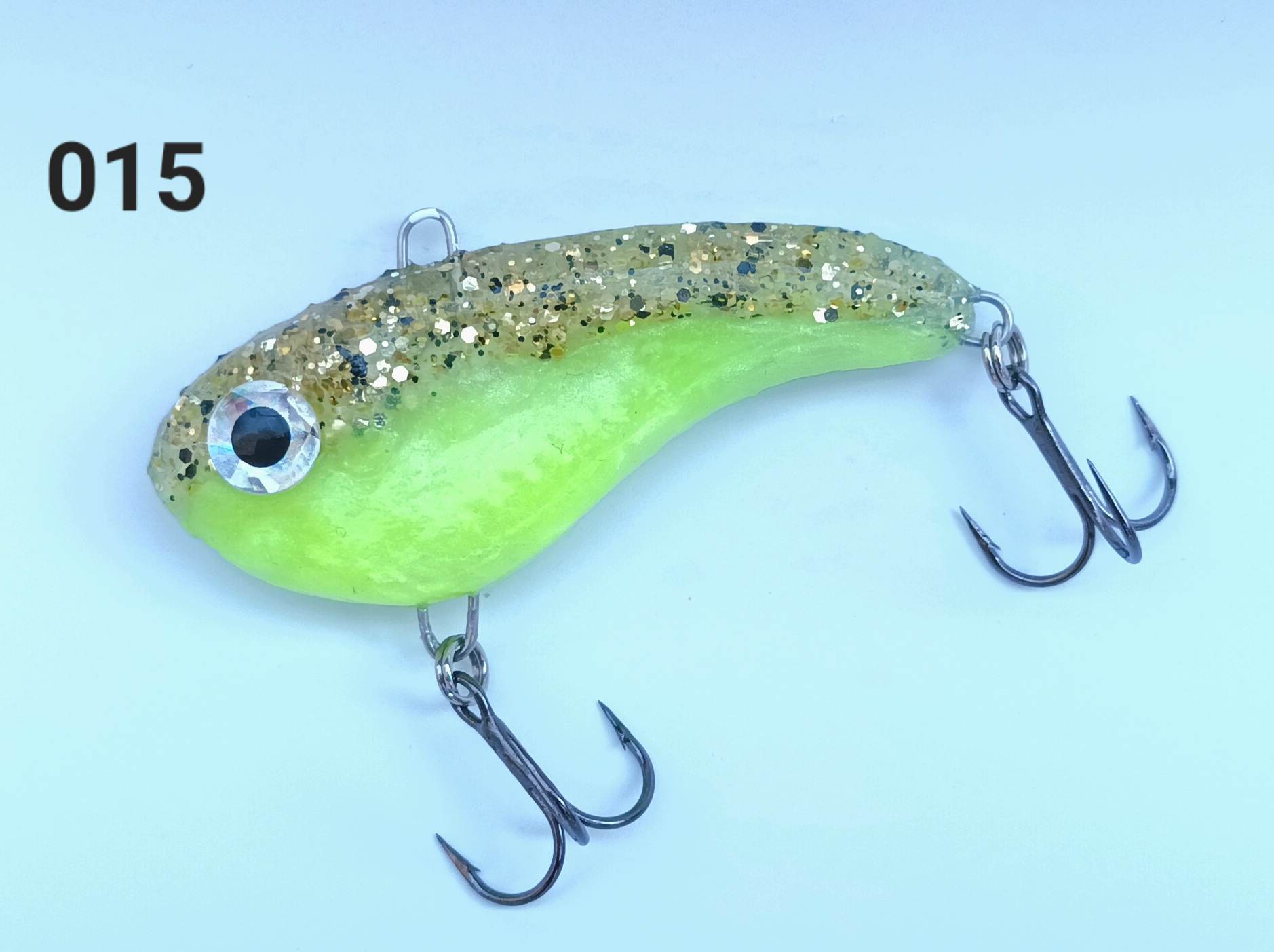 Cicadă Țicu Fishing 6cm 18g Yellow Pearl-Gold Glitter
