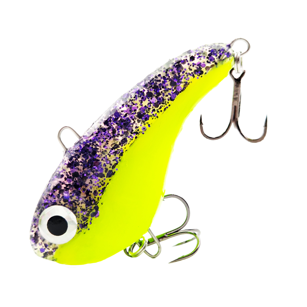 Cicadă Țicu Fishing 6cm 22g Purple Chartreuse
