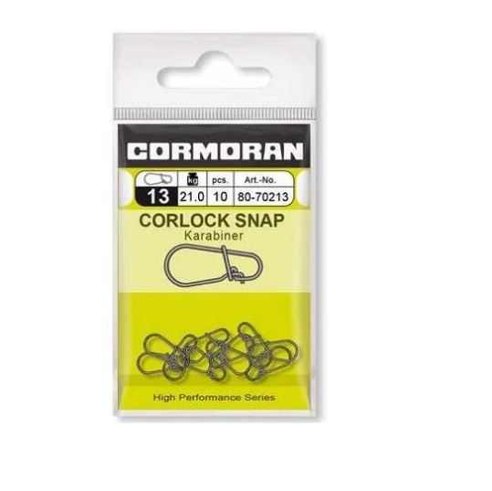 Agrafă Cormoran Corlock, Nr.15/30kg, 10buc/plic