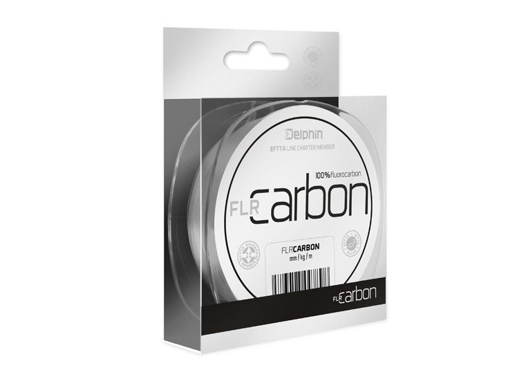 Fir fluorocarbon Delphin FLR Carbon, Transparent, 0.90mm/29.97kg/20m