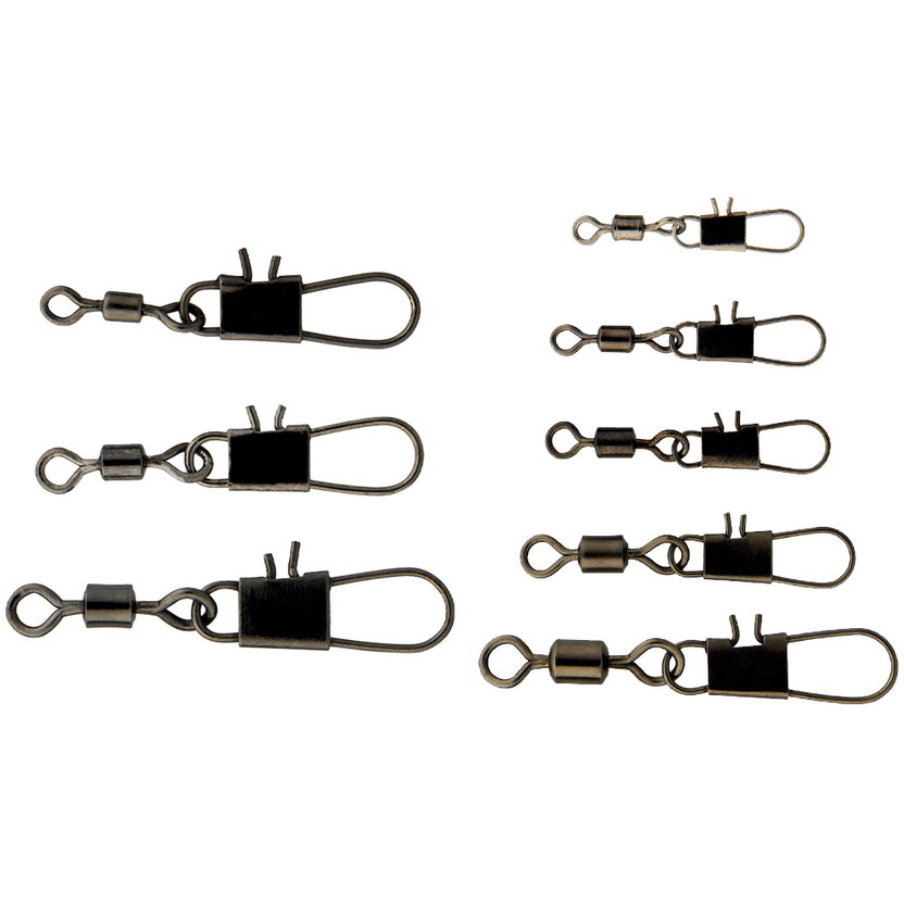 Agrafă Cu Vârtej Daiwa Emerillon Snap Swivel C, Nr. 12 / 6 kg, 20 buc./plic