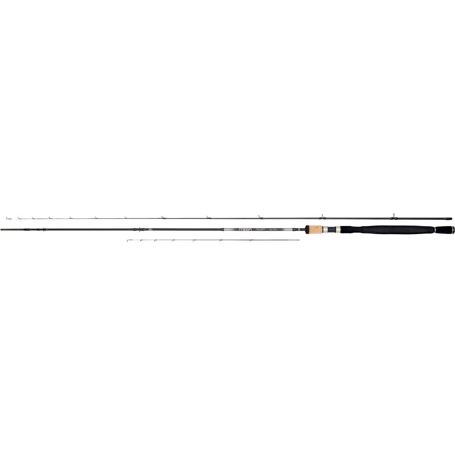 Lansetă Daiwa NZon Super Slim Feeder, 3.66m/90g, 2+2buc