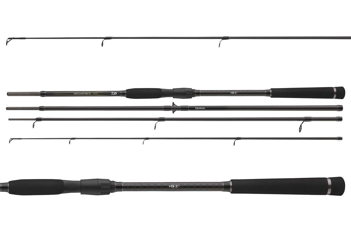 Lansetă Daiwa Megaforce Travel Spin, 2.40m/30-70g, 4buc