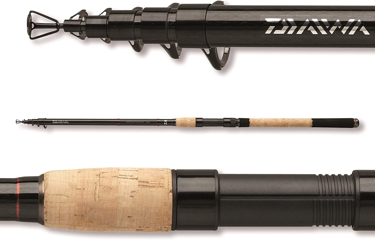 Lansetă telescopică Daiwa Megaforce, 3.60m/70-150g