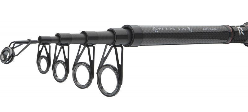 Lansetă telescopică Daiwa Ninja X Carp, 3.60m/3lbs