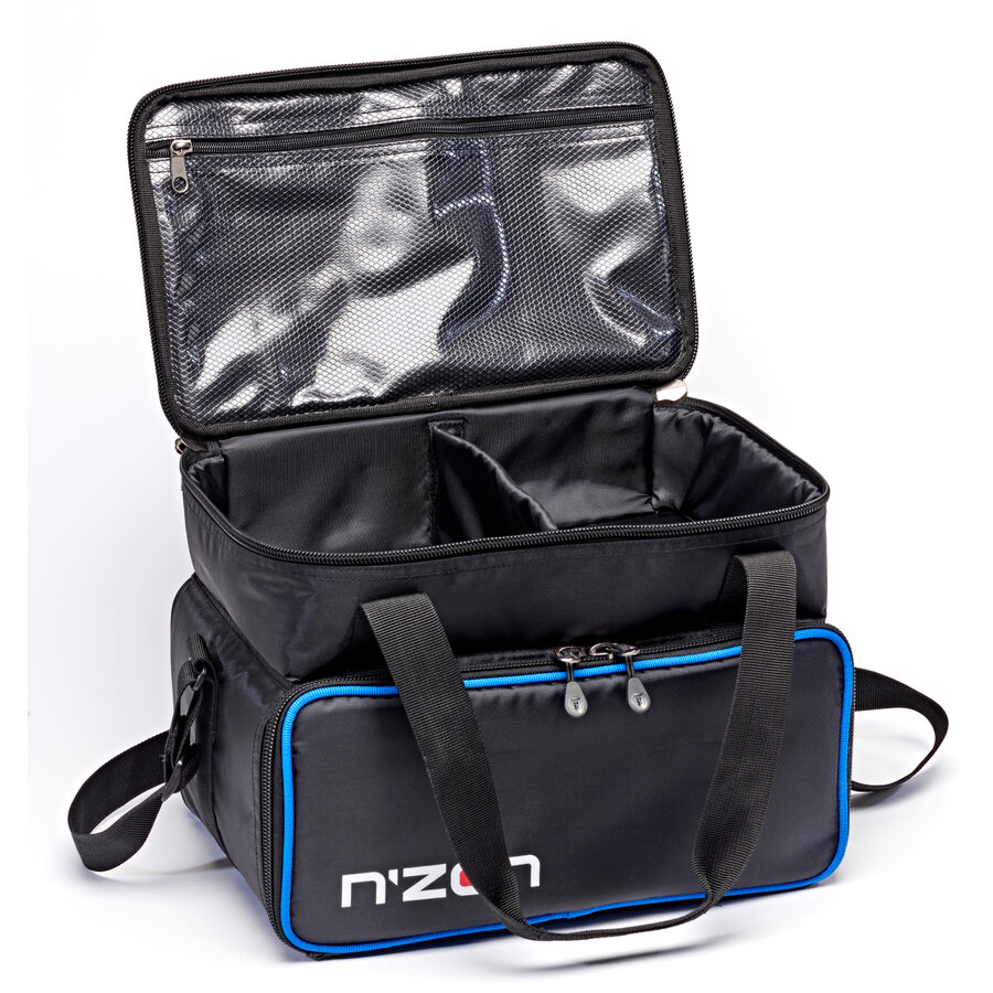 Geantă + 3 cutii Daiwa NZon Feeder Tackle, 38x24x28cm
