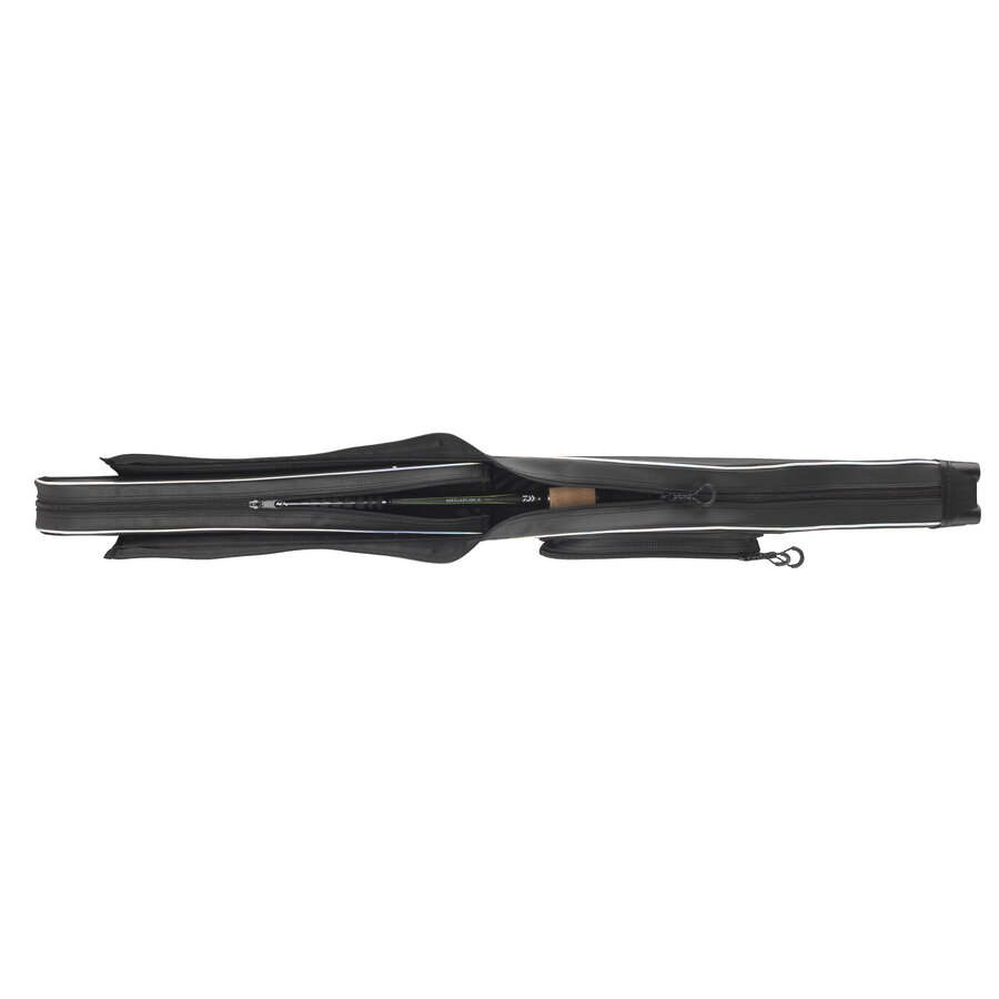 Husă individuală Daiwa Hard Rod Sleeve, Black, 130x19x10cm