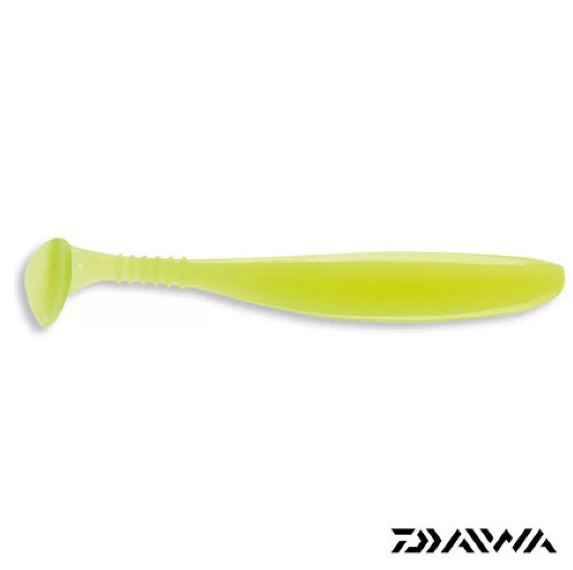 Shad Daiwa Tournament D'Fin, Lime, 12.5cm, 5buc/plic