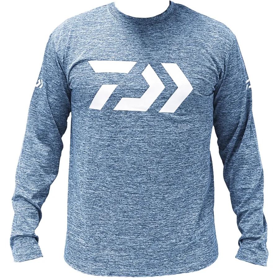 Bluză Tehnică Daiwa Shirt Long S 30, Medium, Light Blue