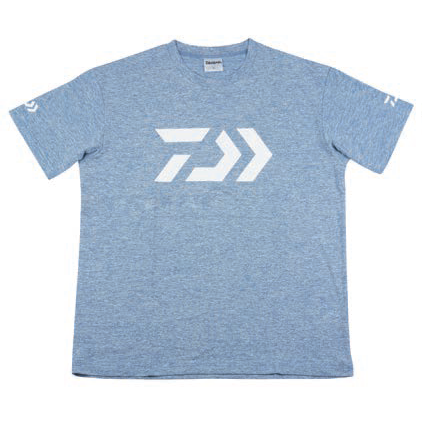 Tricou Tehnic Daiwa Shirt Short S 31, Large, Light Blue