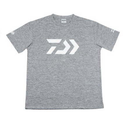 Tricou Tehnic Daiwa Shirt Short S 31, Large, Light Gray