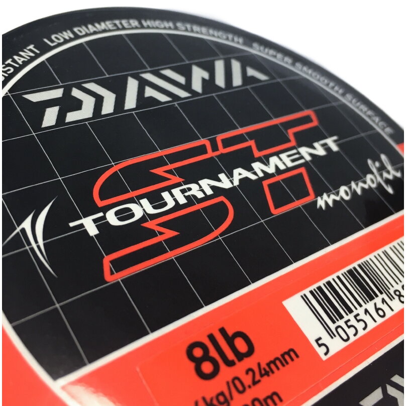 Fir monofilament Daiwa Tournament ST, Gri, 0.30mm/5.44kg/1325m