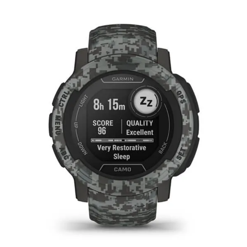 Ceas Garmin Instinct.2, Camo Edition Graphite Camo, 45mm