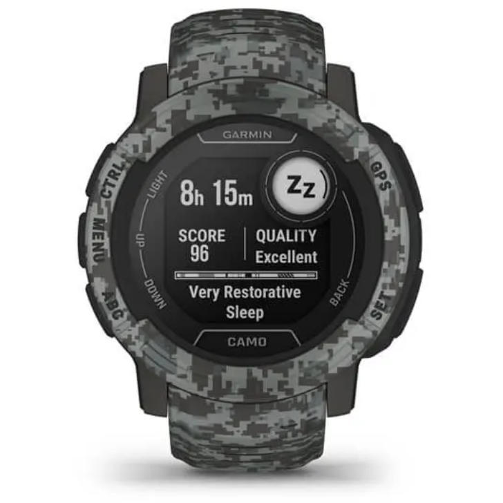 Ceas Garmin Instinct.2, Camo Edition Graphite Camo, 45mm