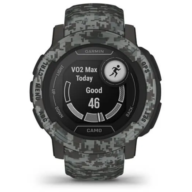 Ceas Garmin Instinct.2, Camo Edition Graphite Camo, 45mm