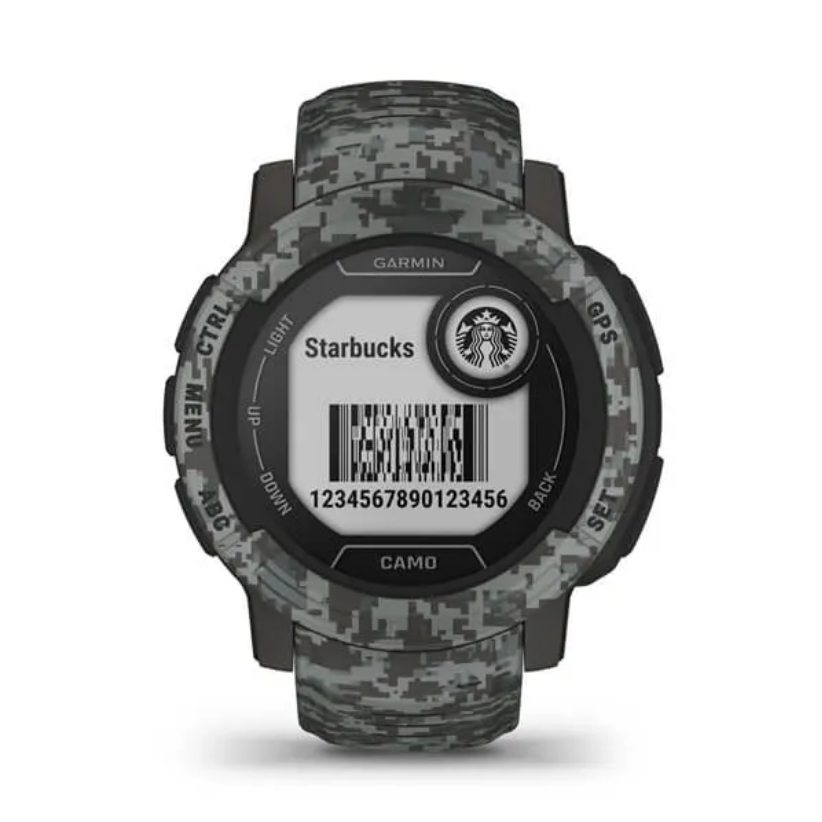 Ceas Garmin Instinct.2, Camo Edition Graphite Camo, 45mm