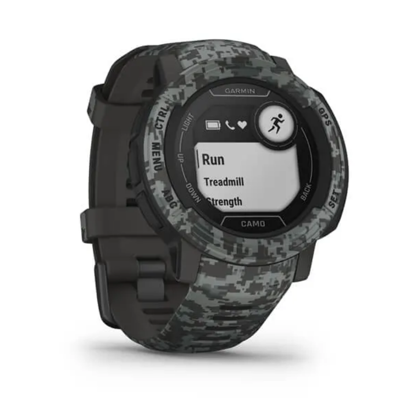 Ceas Garmin Instinct.2, Camo Edition Graphite Camo, 45mm