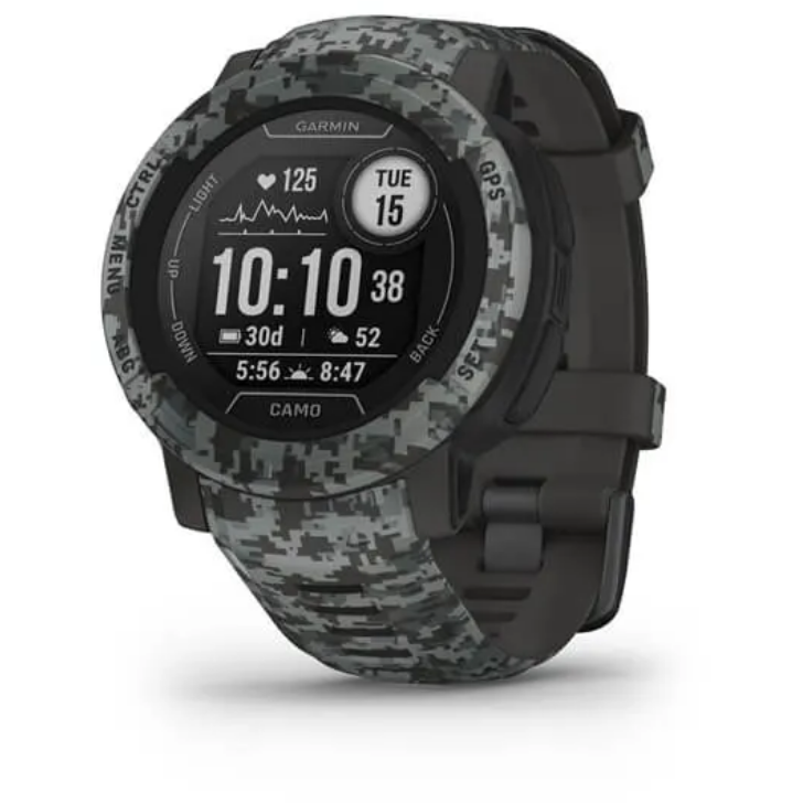 Ceas Garmin Instinct.2, Camo Edition Graphite Camo, 45mm