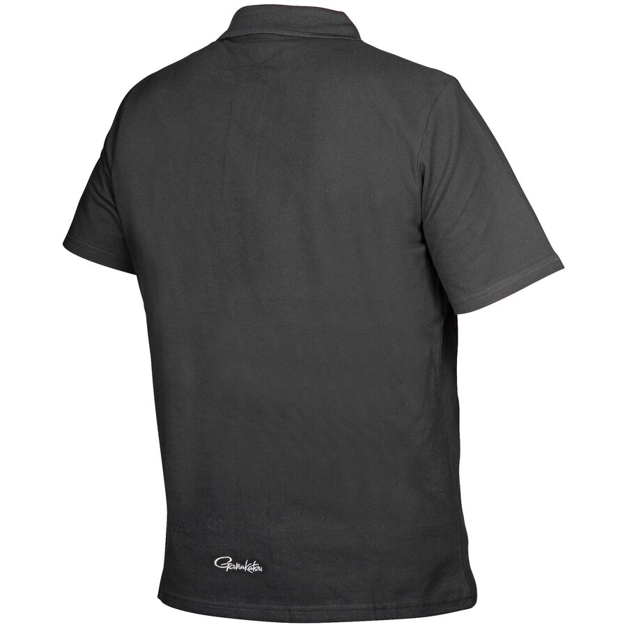 Tricou Gamakatsu Polo, Negru, Small