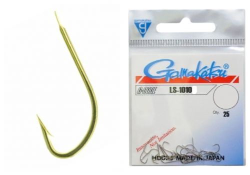Cârlige Gamakatsu LS-1010G, Auriu, Nr.14, 25buc/plic