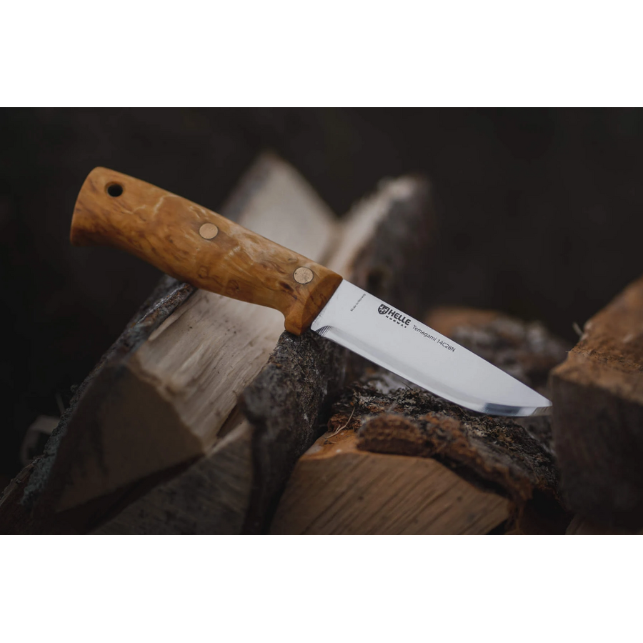 Cuțit + teacă Helle Temagami New, Lamă 11cm