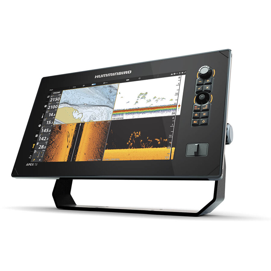 Sonar Humminbird Apex 13 Mega SI+ Chartplotter DI+ Chirp 2D W/O