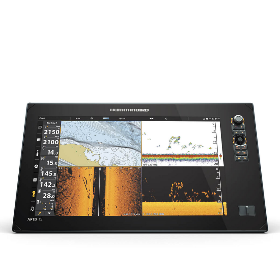 Sonar Humminbird Apex 19 Gps Mega SI+ DI+ Chirp 2D W/O