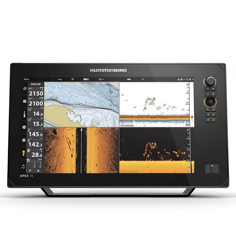 Sonar Humminbird Apex 19 Gps Mega SI+ DI+ Chirp 2D W/O