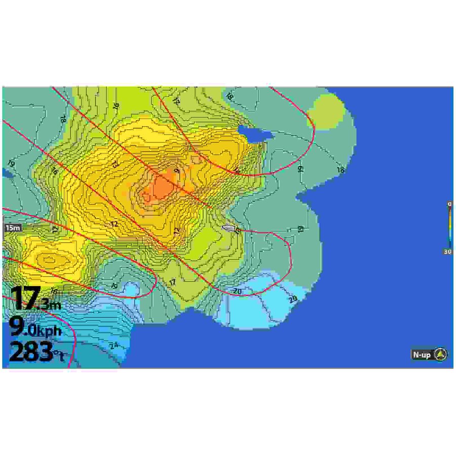 Sonar Humminbird Helix 12 Chirp Mega DI+ Gps G3N