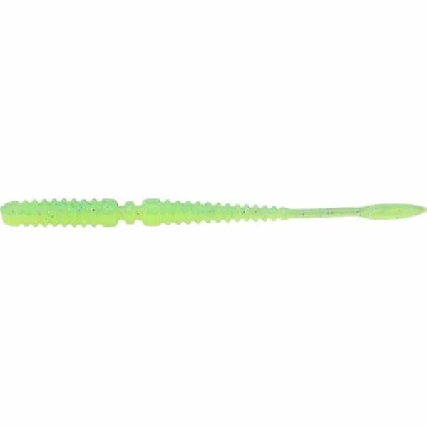 Grub Jackall Peke Ring, Glow Chartreuse, 6.8cm, 8buc/plic